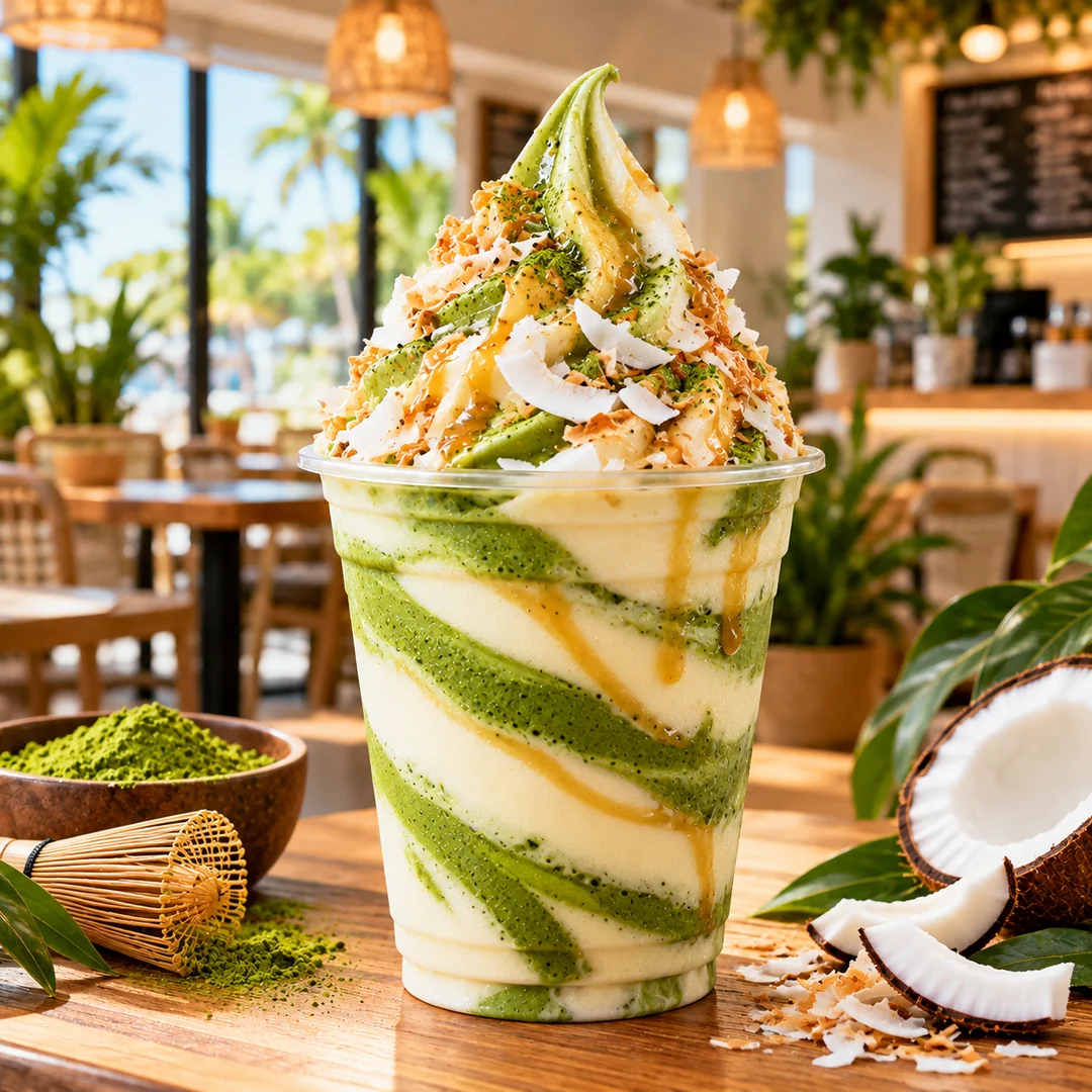 Matcha Thai Coconut